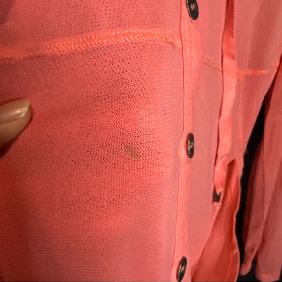 Joseph Ribkoff Coral Swim Coverup - Picture 4 of 9